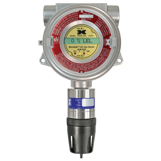 Detcon Combustible Gas Sensor, IR-622